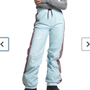 The North Face Build Up Ski Snow Pant White Pink S/REG Waterproof NWT NF0A877D